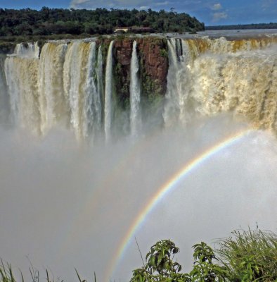 Rainbow in the Mist at Devil's Throat, Iguazu Falls