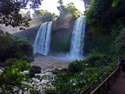Adam & Eve Falls at Iguazu Falls