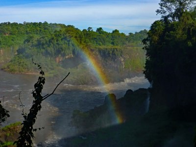 Rainbow along Lower Trail, Iguazu Falls