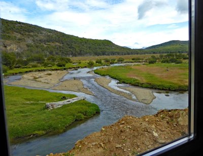 View of Pipo River from Our Railcar