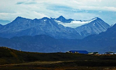 Last look at Martial Glacier near Ushuaia, Argentina