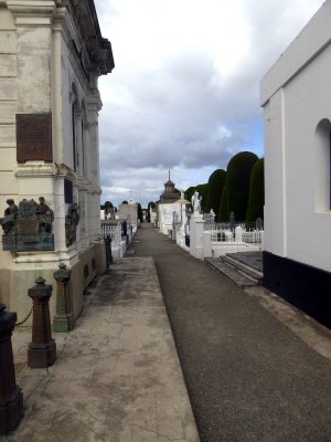 The entire Punta Arena Cemetery is laid out by grid