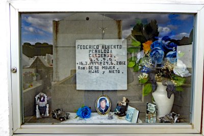 Small Mementos are placed inside loved ones Crypt