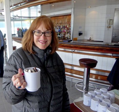 Special Hot Chocolate on the Island Princess