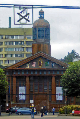 Iglesia Cathedral (1856) is Puerto Montt, Chile's oldest building