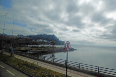 Puerto Varas, Chile is situated on the edge of Lake Llanquihue