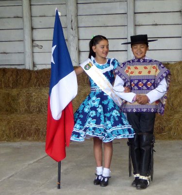 Young award-winning Chilean Folk Dancers