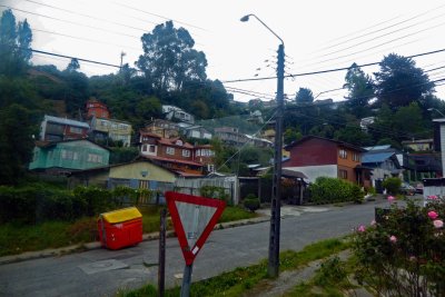 Hillside Neighborhood in Puerto Montt, Chile