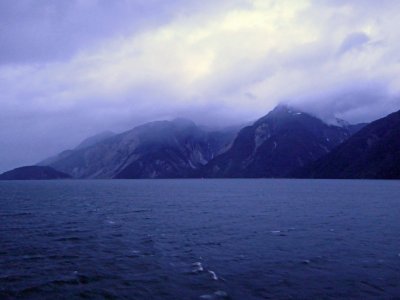 Cruising in the Aysen Fjord in Chile