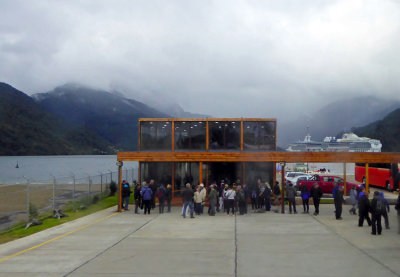 Terminal Building in Chacabuco, Chile