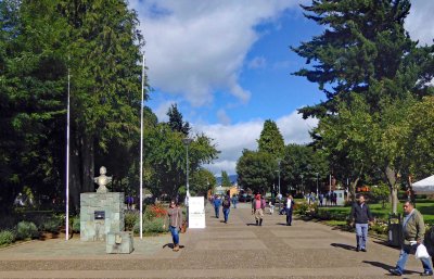 Park in Coyhaique, Chile