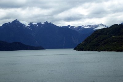 Sailing in the Aysen Fjord, Chile