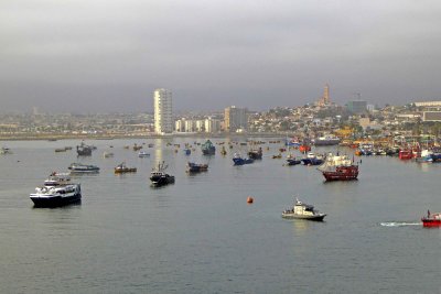 Docked in Coquimbo, Chile