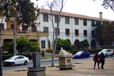 Italian Statues in La Serena, Chile were brought to La Serena after WWII