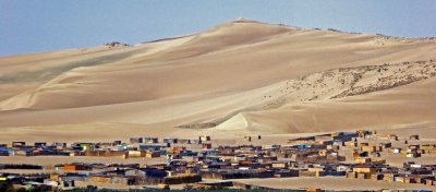 Desert Shantytown between Paracas & Pisco, Peru