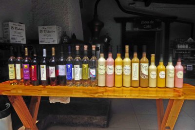 Lots of different blends made with Pisco