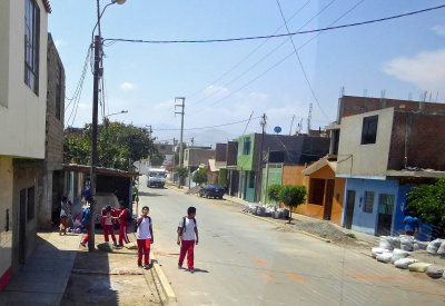 Kids out of School in Ica, Peru