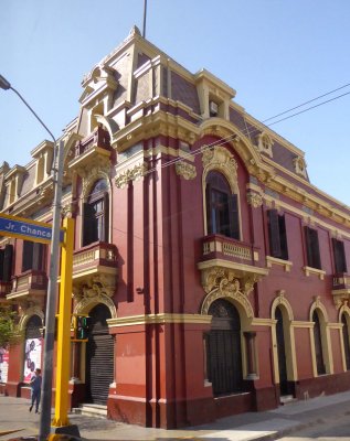 Colonial Architecture in Lima, Peru