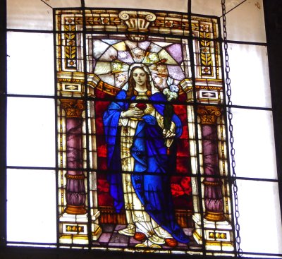 Stained Glass in the Chapel of Lima