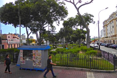 Lima has many small parks scattered throughout