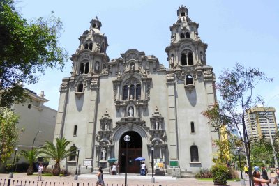 The Church of the Miraculous Virgin (1930's), Lima, Peru