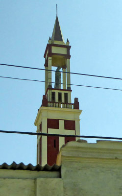 Church Steeple in Callao, Peru