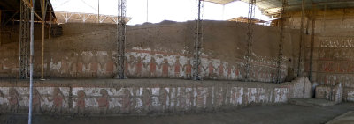 These are the side walls of the 'Ceremonial Enclosure' at the Temple of the Moon