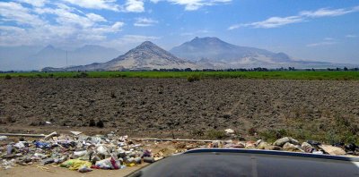 On the road to Trujillo, Peru