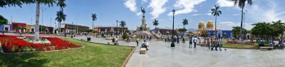 Plaza Major in Trujillo, Peru