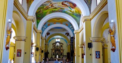 Inside the Trujillo Cathedral