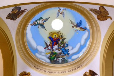 Mural above the Main Altar in the Trujillo Cathedral