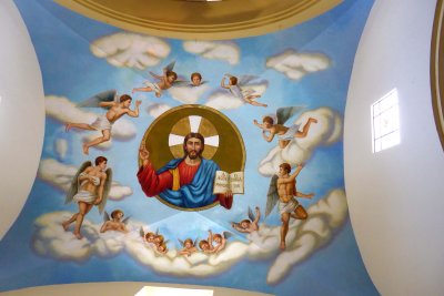 Ceiling Mural in the Trujillo Cathedral