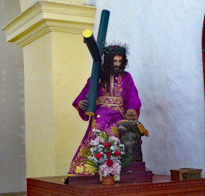 Statue of Jesus Christ in the Trujillo Cathedral