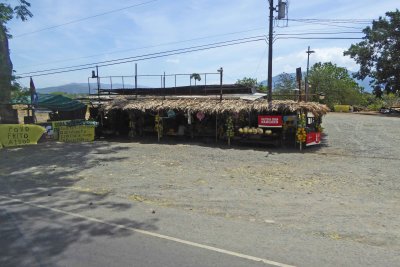 Roadside Fruit Stand in Costa Rica Countryside
