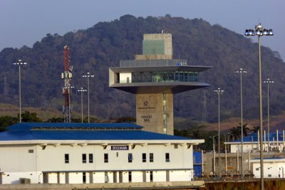 Control Tower for new Cocoli Lock on the Panama Canal