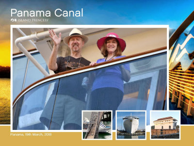 Completed Transit of Panama Canal from Pacific to Atlantic Oceans