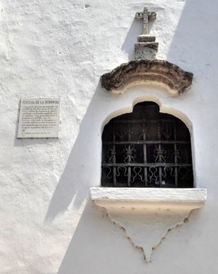 Window in Inquisition Palace where Heretics were denounced and escorted inside to meet their fate