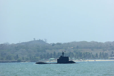 Submarne in the Bay of Cartagena