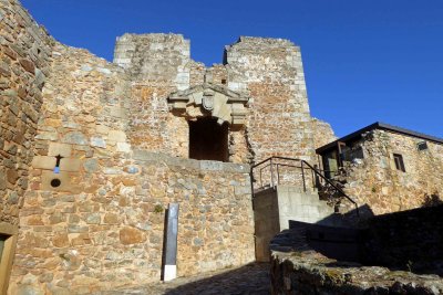 The Fort of Castelo Rodrigo (1209) has cross-shaped embrasures for lookouts