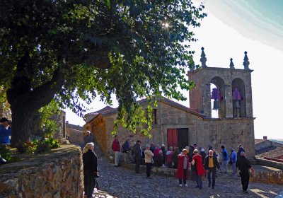 The Church of Our Lady of Rocamador was founded in the 13th Centrury in Castelo Rodrigo, Portugal