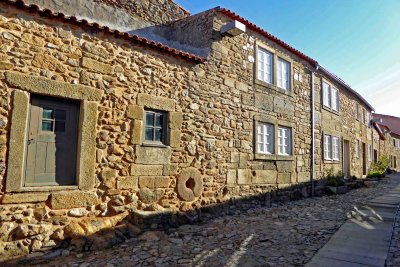 No one is sure what the wheel-shaped openings were for in Castelo Rodrigo