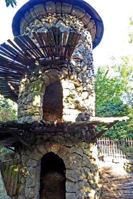 Helter Skelter Goat Shed in Quinta da Aveleda Gardens