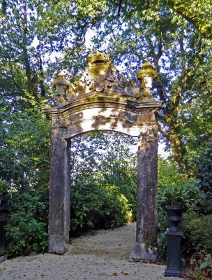 18th Centruy Gate in Quinta da Aveleda Gardens