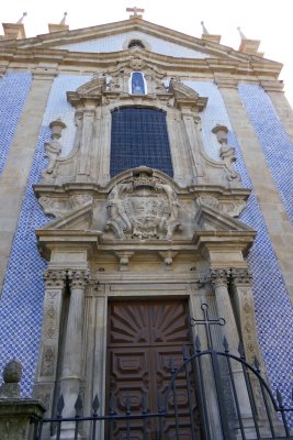 The Parish Church of St. Nicholas (1762) in Porto, Portugal