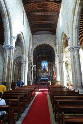 Interior of the Collegiate Church in Guimararaes