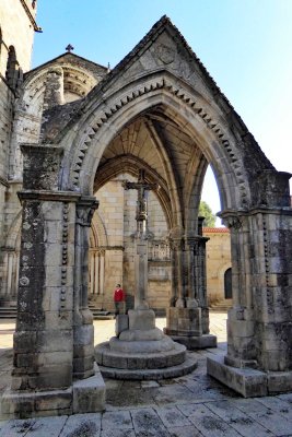 Gothic shrine in Guimararaes, built to commemorate the Battle of Salado (1339)