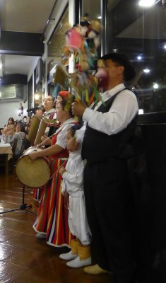 Band at Folklore Show at O Lagar Restaurant, Madeira Island, Portugal