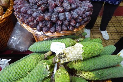 Philodendro fruit at the Farmer's Market in Funchal, Madeira