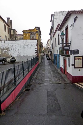 Rua de Santa Maria in Funchal, Madeira, Portugal dates to 1430
