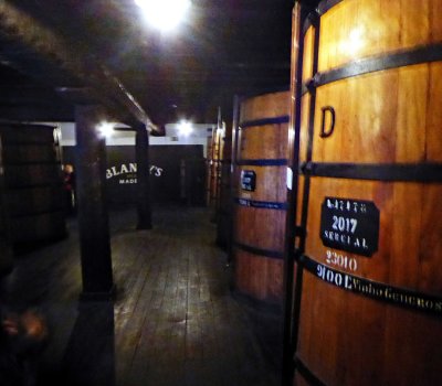 Madeira Wine for drinking is aged in Oak Casks for 5 to 100 years